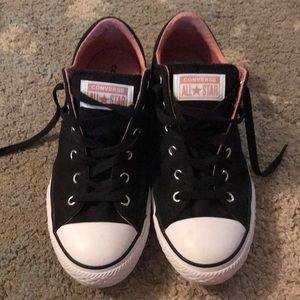 Converse All Star Black and Pink